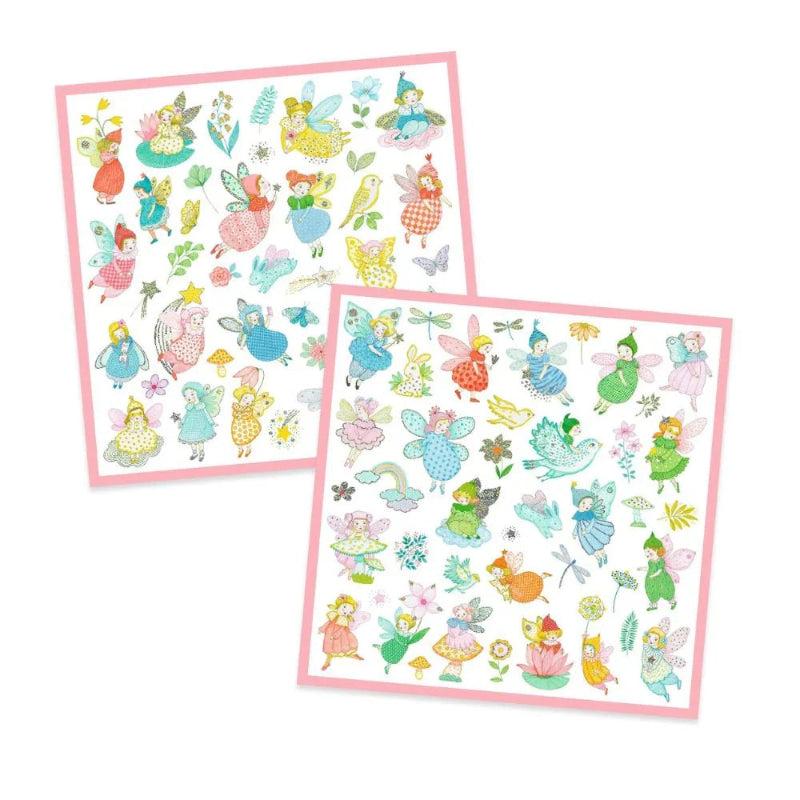 Djeco Metallic Stickers - Various Designs