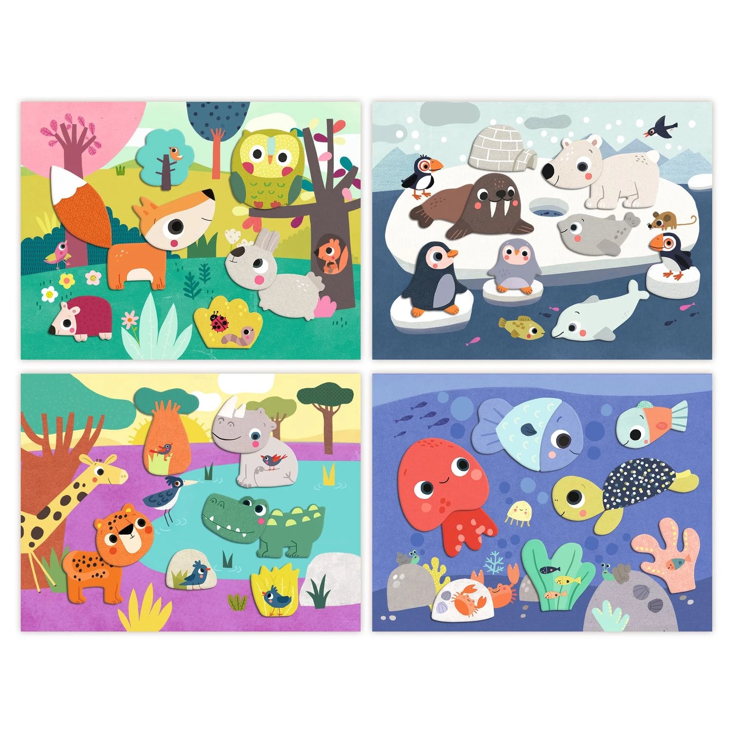 Djeco Collages For Toddlers