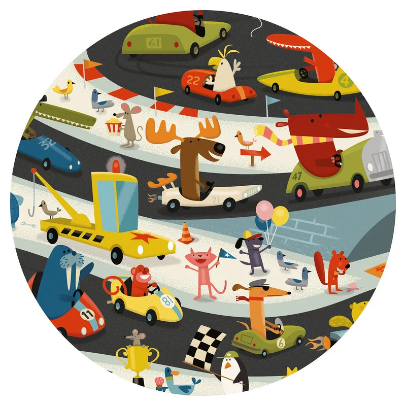 Djeco Observation Puzzle Car Rally