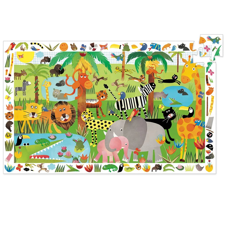 Djeco Observation Puzzle Jungle