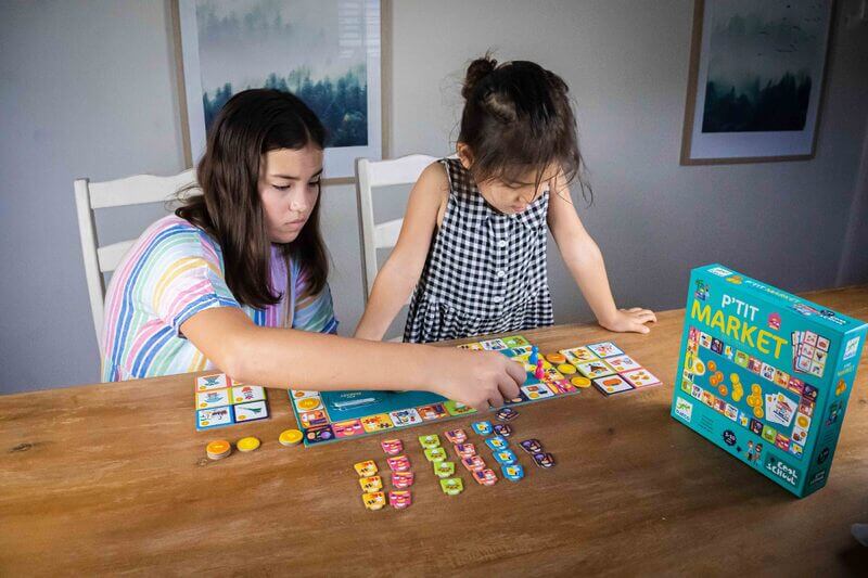 Djeco P'tit Market - Shopping board game