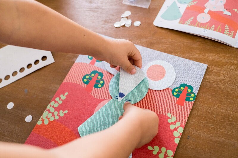 Djeco Create with Paper – Round & Round