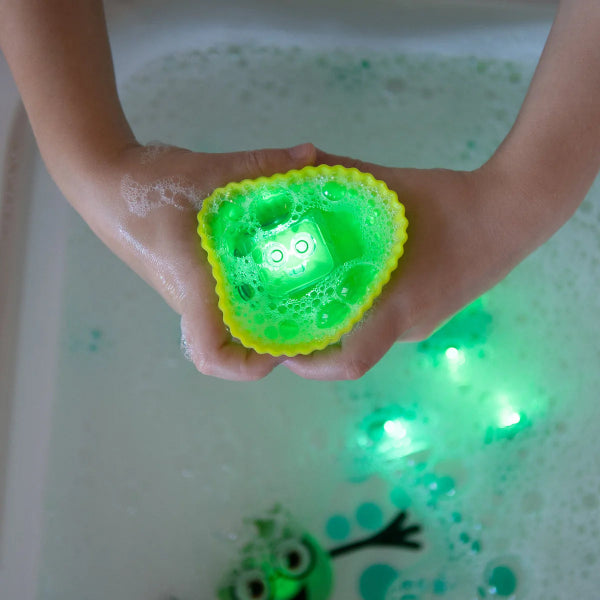 Glo Pals Original Water Activated Light Up Sensory Cubes 4 Piece