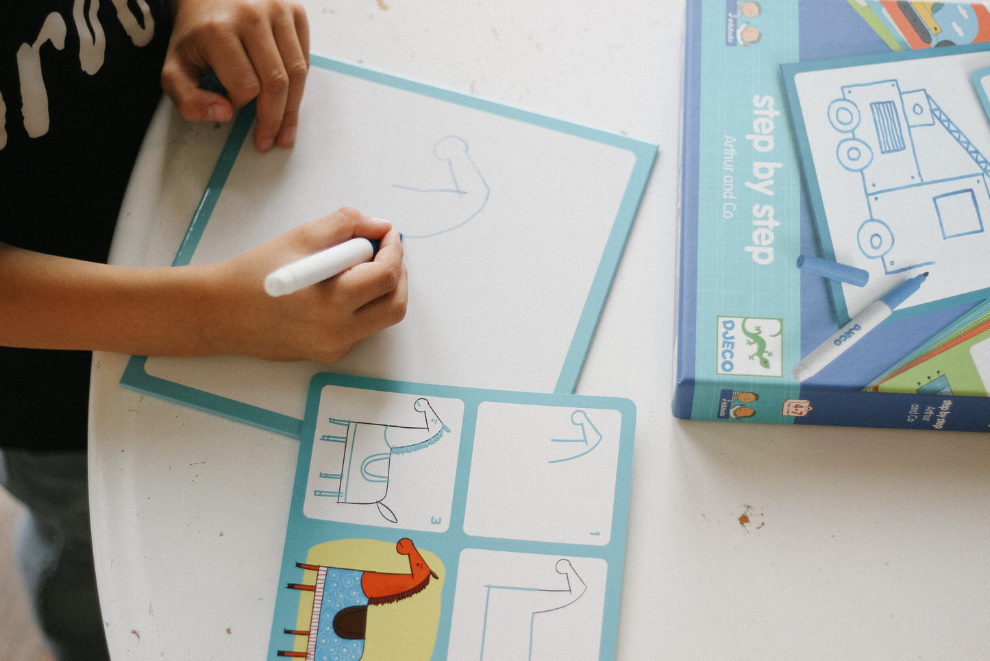 Djeco Eduludo Drawing step by step