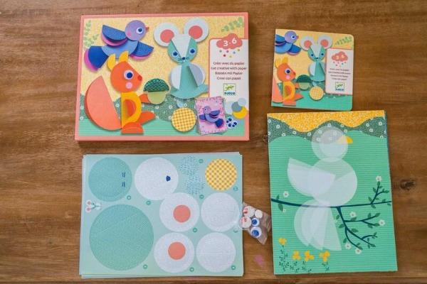 Djeco Create with Paper – Round & Round
