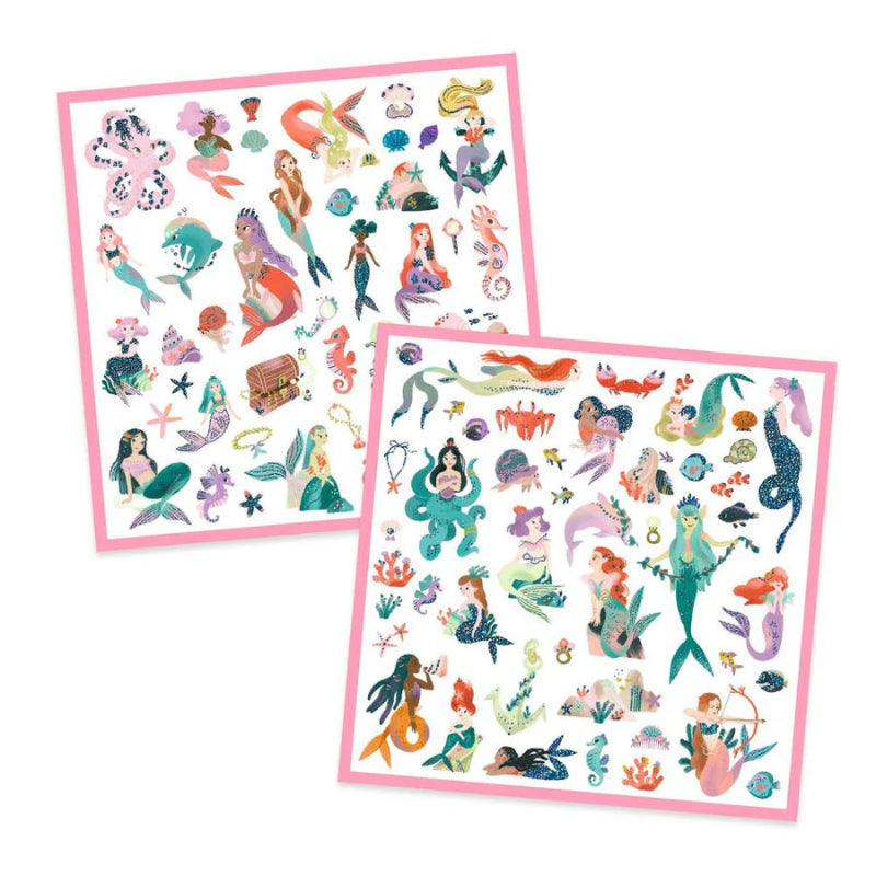 Djeco Metallic Stickers - Various Designs