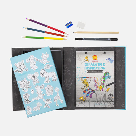 Tiger Tribe Drawing Inspiration - A Guided Sketchbook