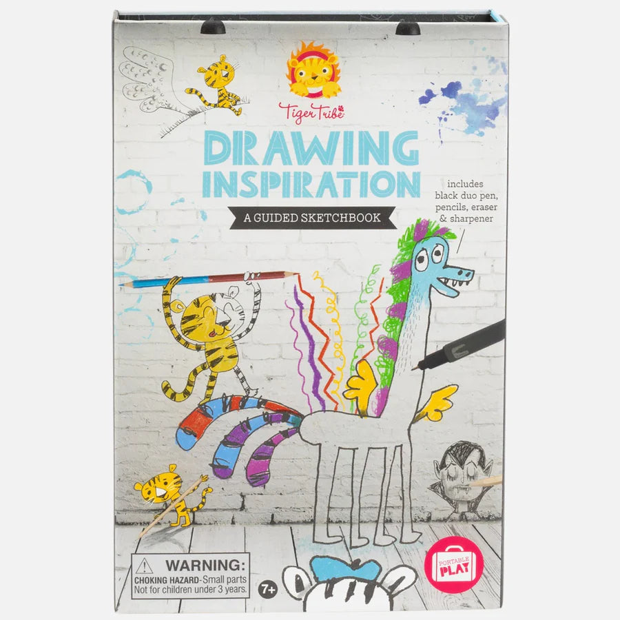 Tiger Tribe Drawing Inspiration - A Guided Sketchbook