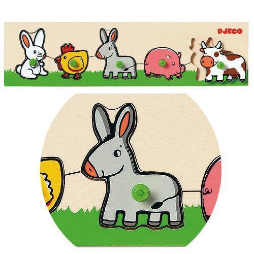 Djeco Peg Puzzles - Various Designs