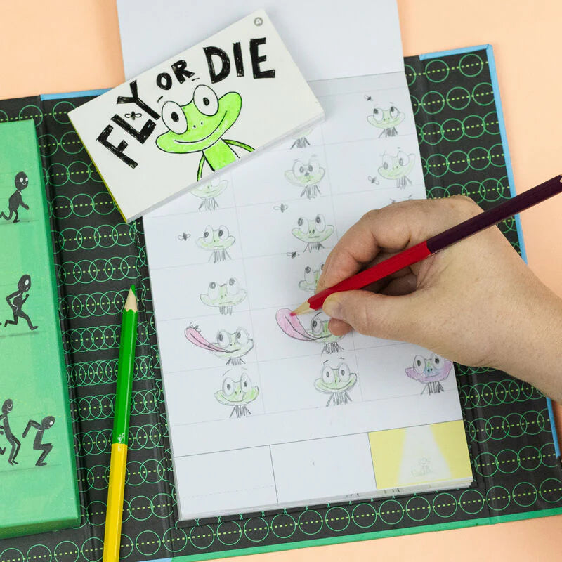 Tiger Tribe Flip Book Kit - Animation Action