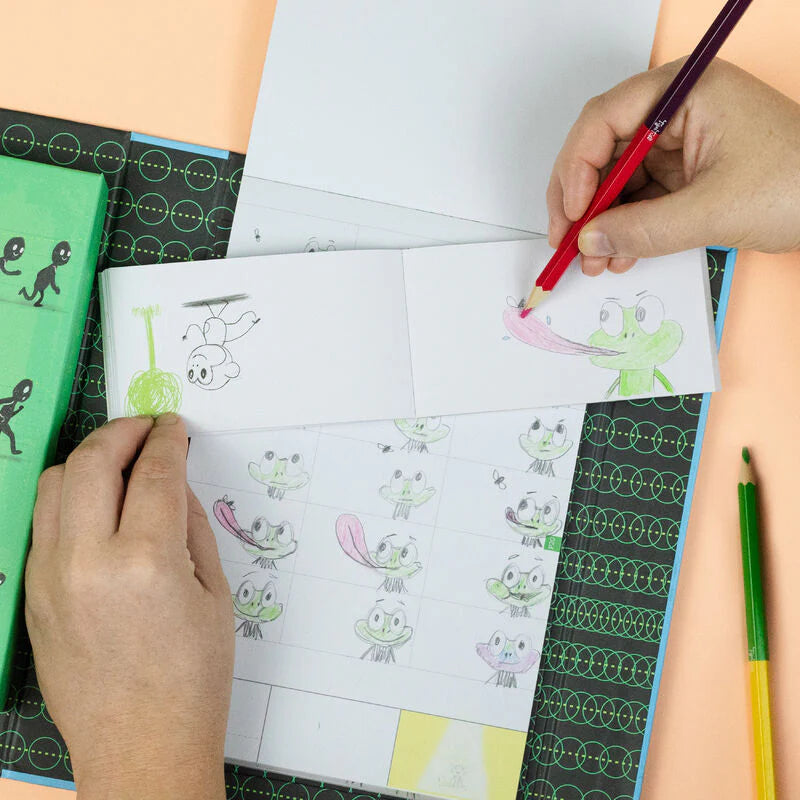 Tiger Tribe Flip Book Kit - Animation Action