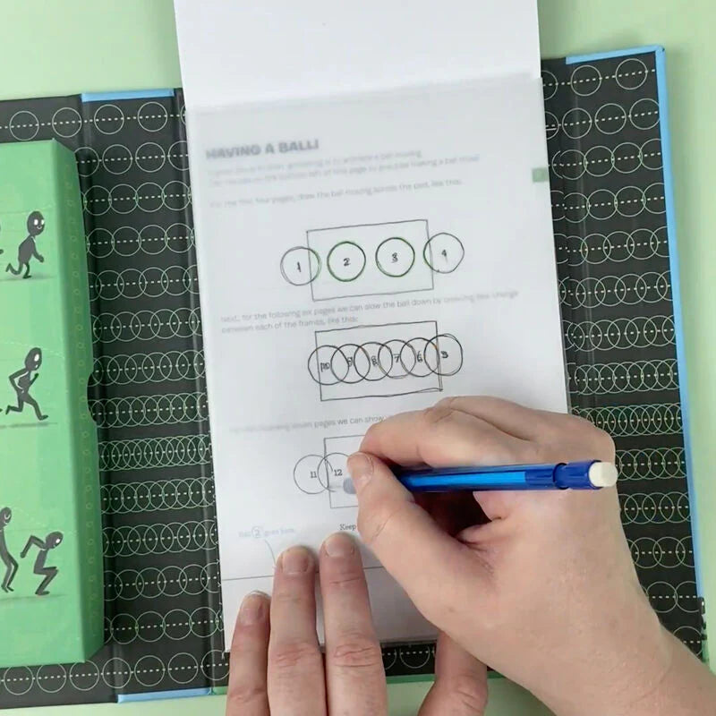 Tiger Tribe Flip Book Kit - Animation Action