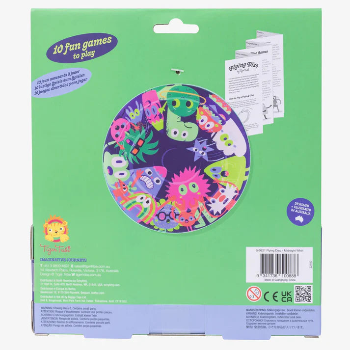 Tiger Tribe Flying Disc Midnight Whirl
