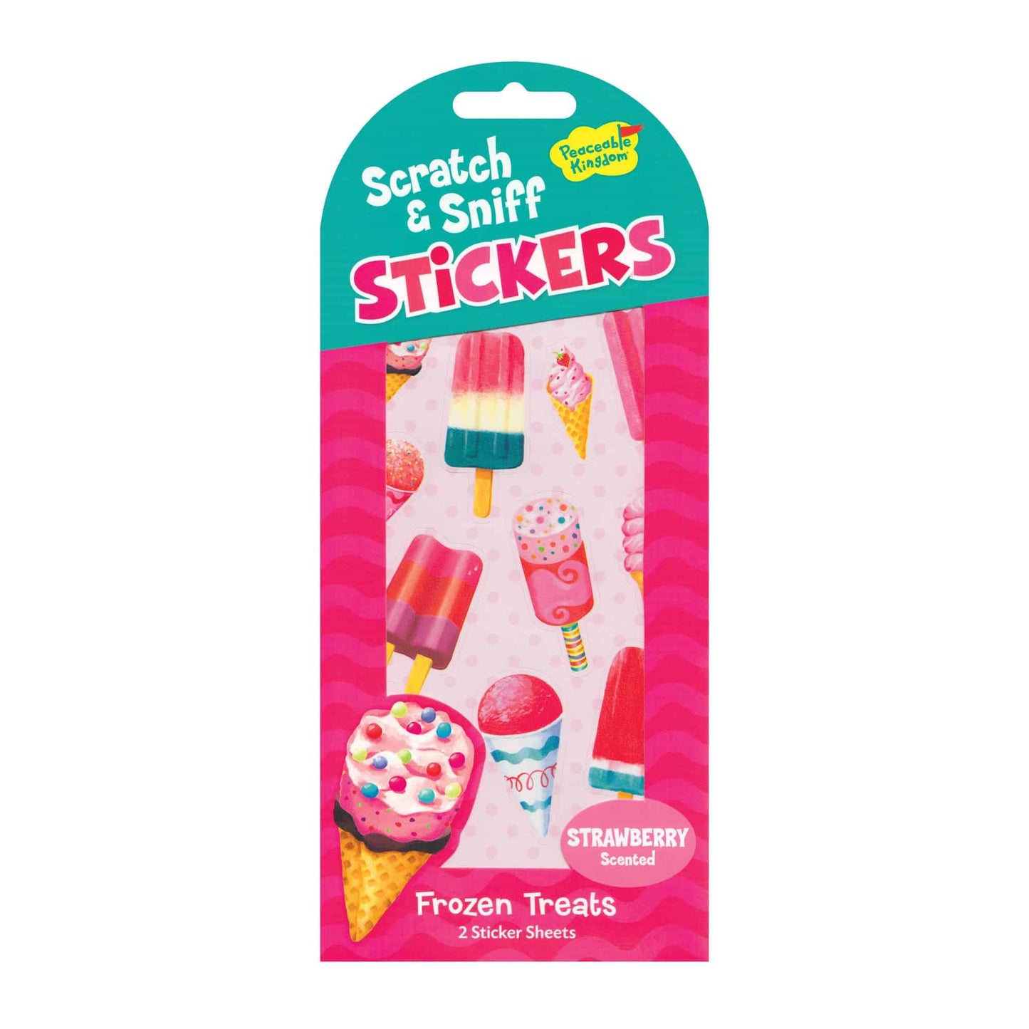 Peaceable Kingdom Scratch & Sniff Stickers - Various Designs