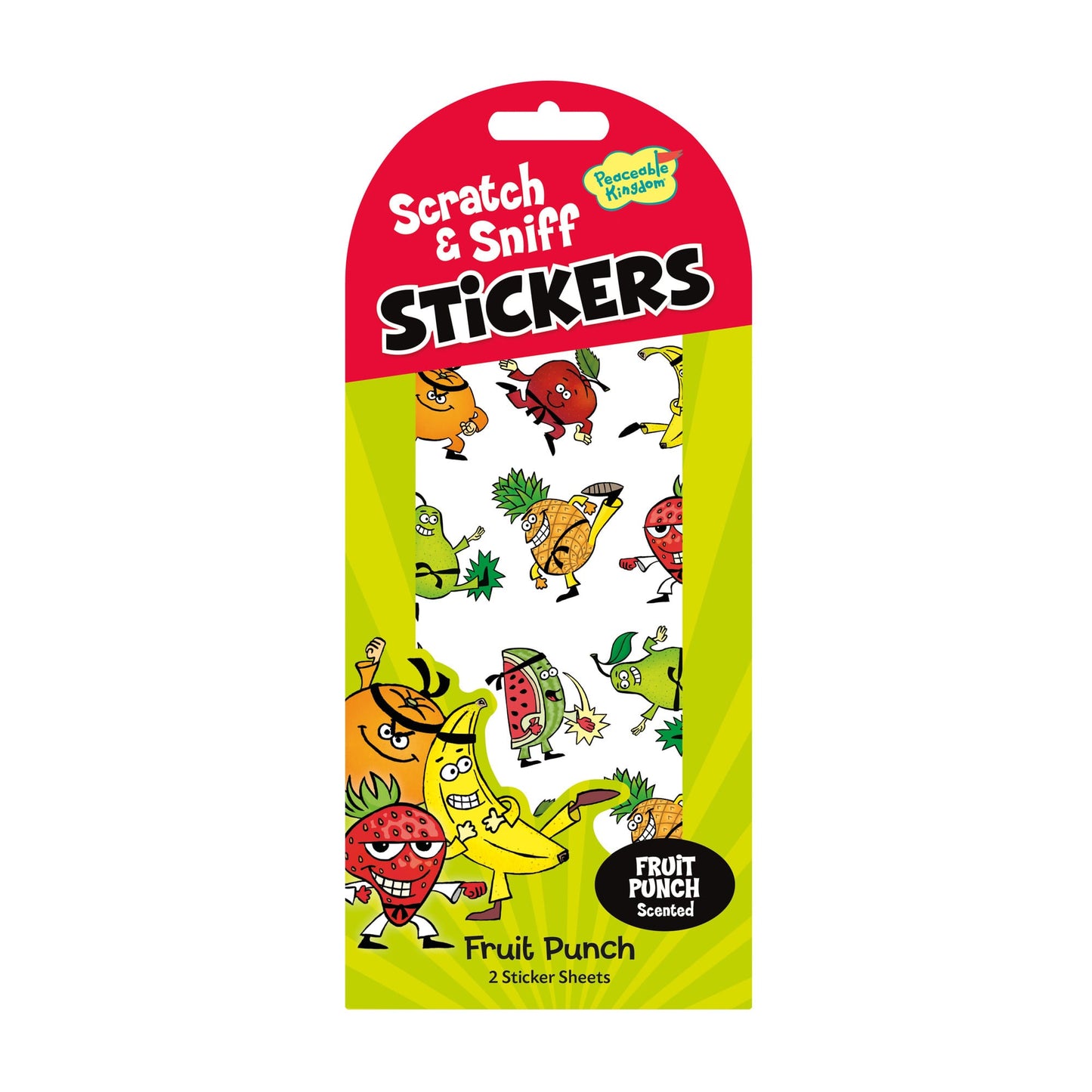 Peaceable Kingdom Scratch & Sniff Stickers - Various Designs