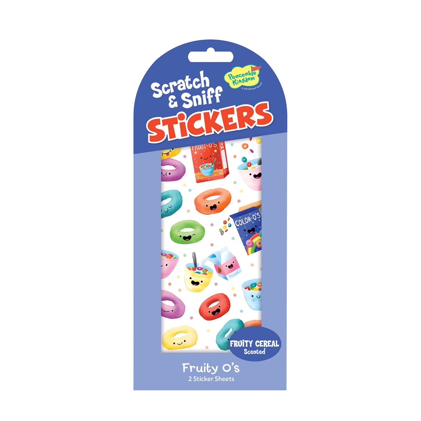 Peaceable Kingdom Scratch & Sniff Stickers - Various Designs