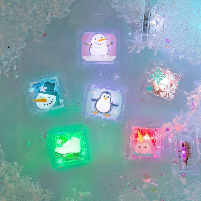 Glo Pals Water Activated Light Up Sensory Cubes 6 Piece