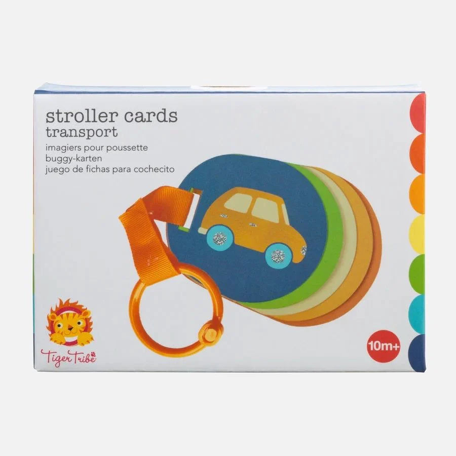 Tiger Tribe Stroller Cards - Transport