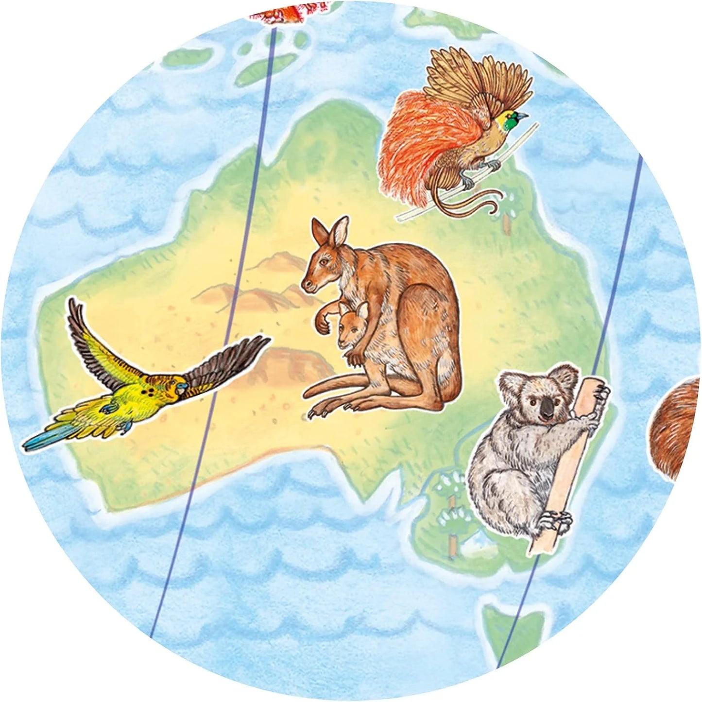 Djeco Observation Puzzle Worlds Animals