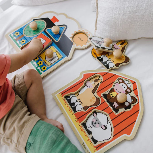 Melissa & Doug Jumbo Knob Puzzle