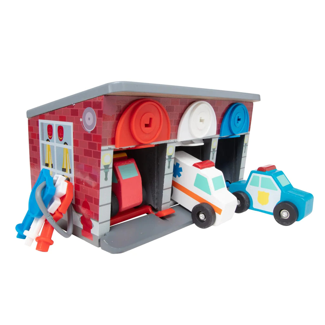 Melissa and Doug Key and Car Rescue Garage