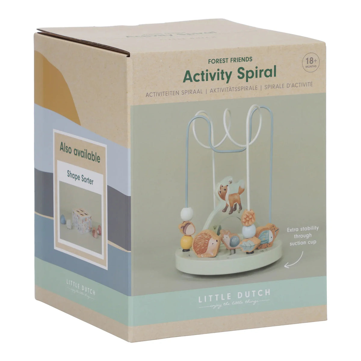 Little Dutch Wood Activity Spiral Forest Friends