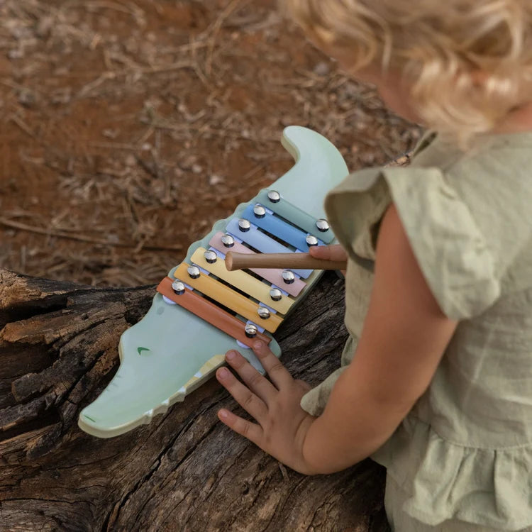 Little Dutch Xylophone Safari Friends Crocodile