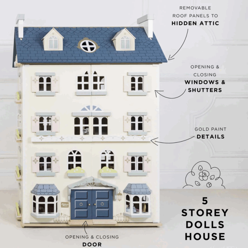 Le Toy Van Palace Wooden Dolls House