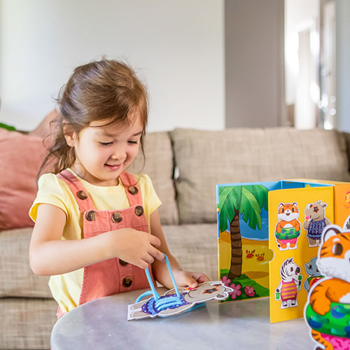 Tiger Tribe Lacing Set - Beach Party