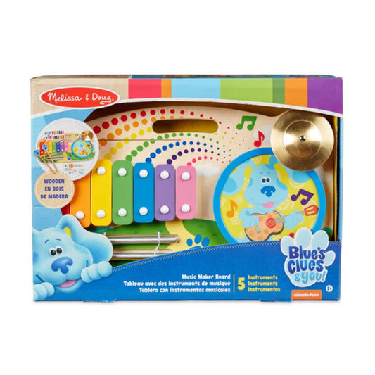 Melissa & Doug Blue Clues Wooden Music Maker Board