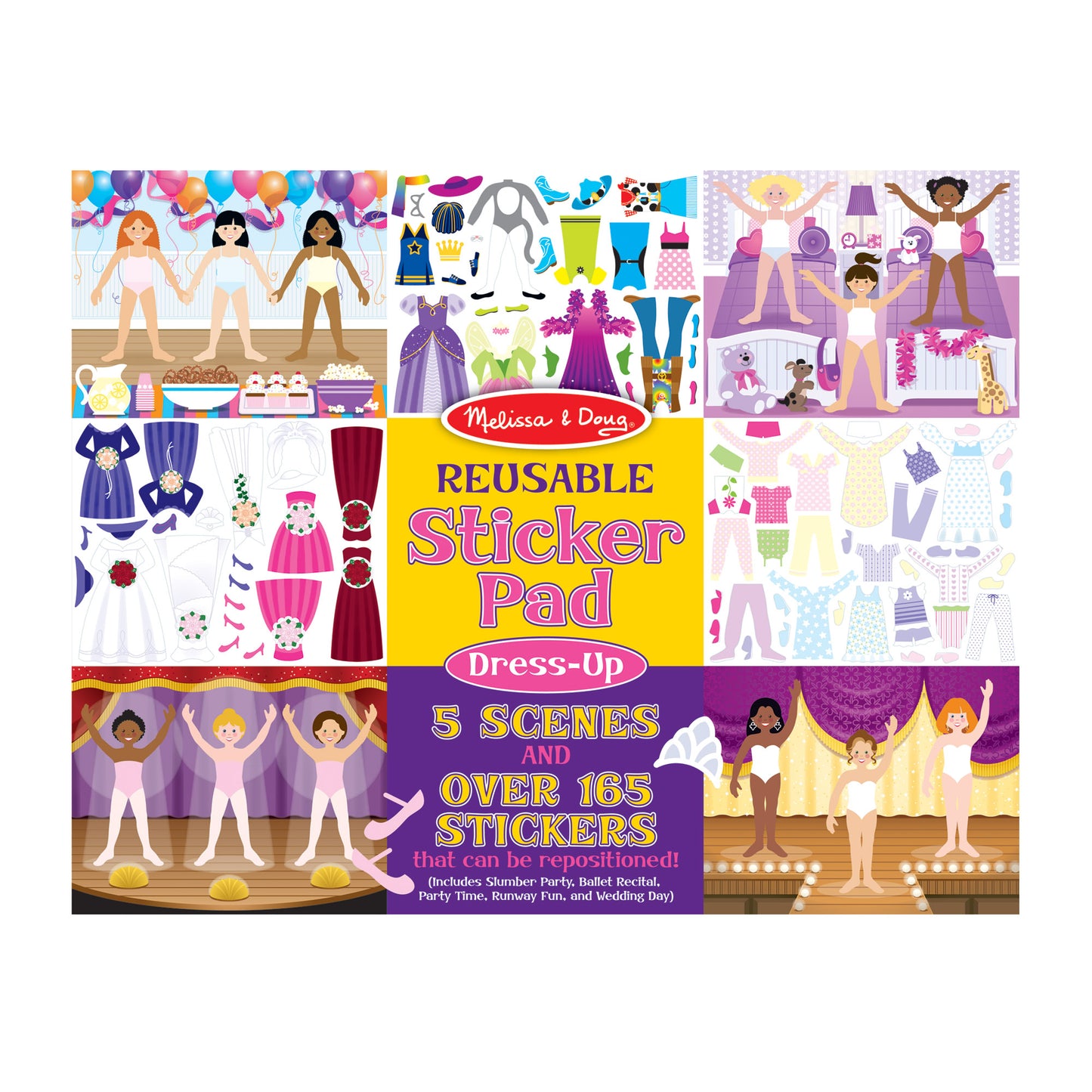 Melissa & Doug Reusable Sticker Pad
