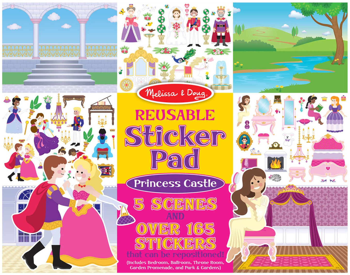 Melissa & Doug Reusable Sticker Pad