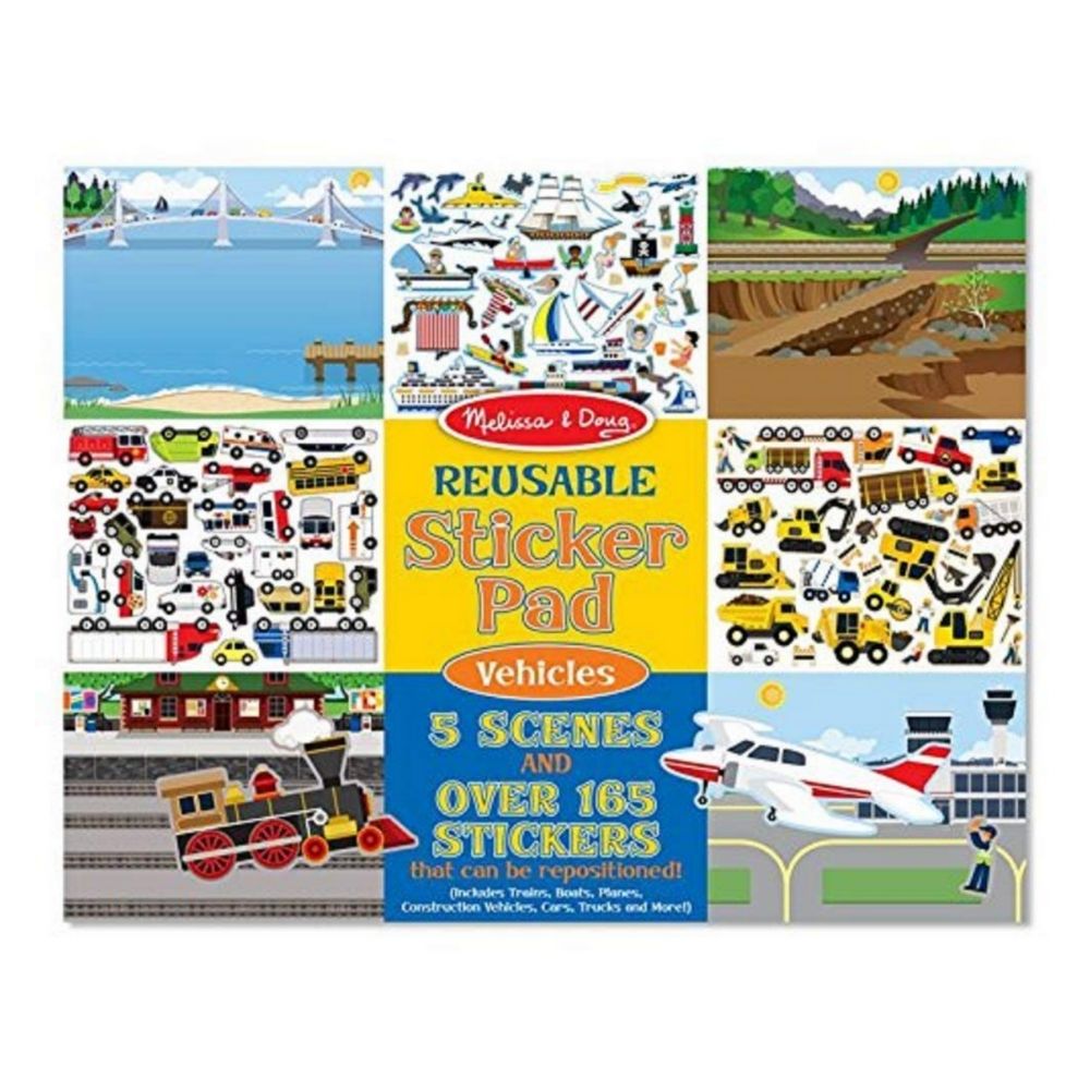 Melissa & Doug Reusable Sticker Pad