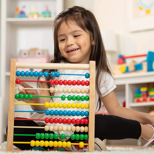 Melissa & Doug - Classic Wooden Abacus  Toy