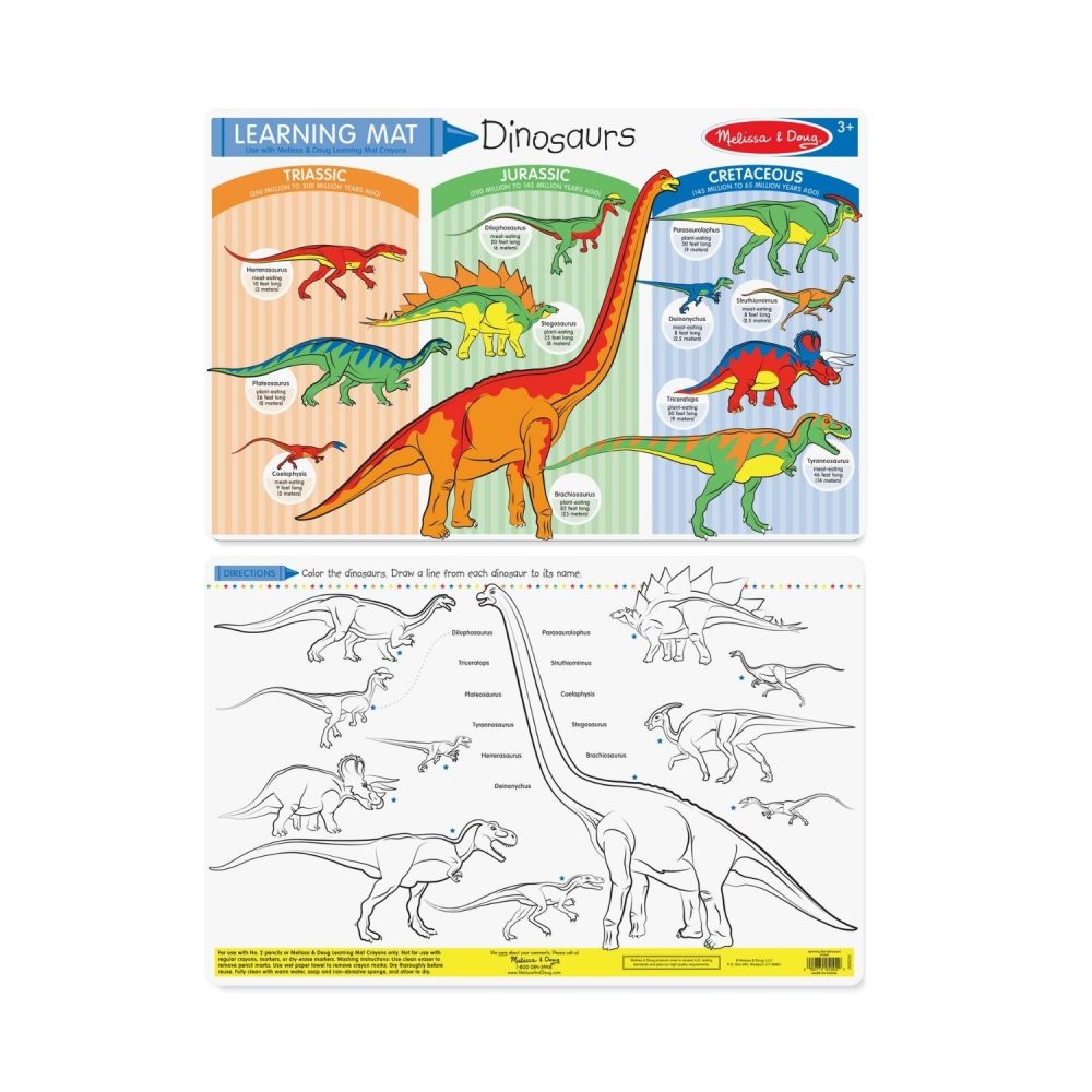 Melissa & Doug Learning Mats - Various Designs