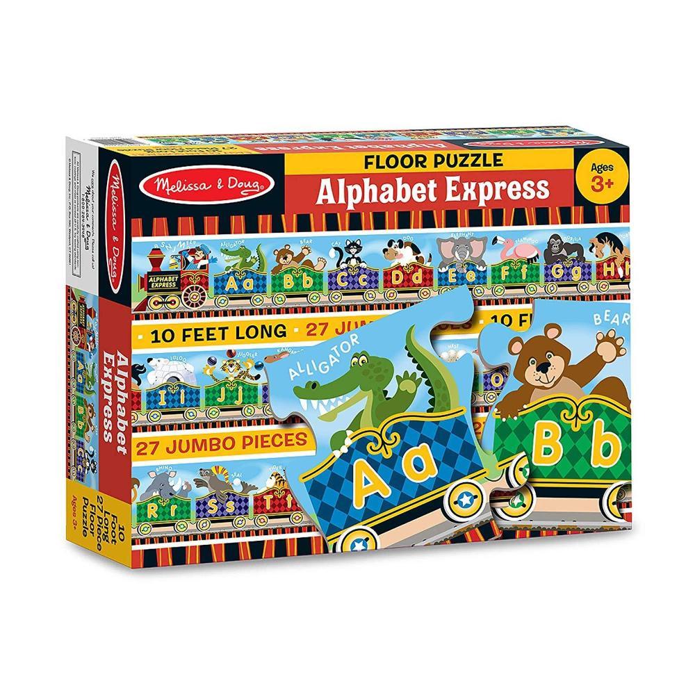 Melissa & Doug Alphabet Express Floor Puzzle