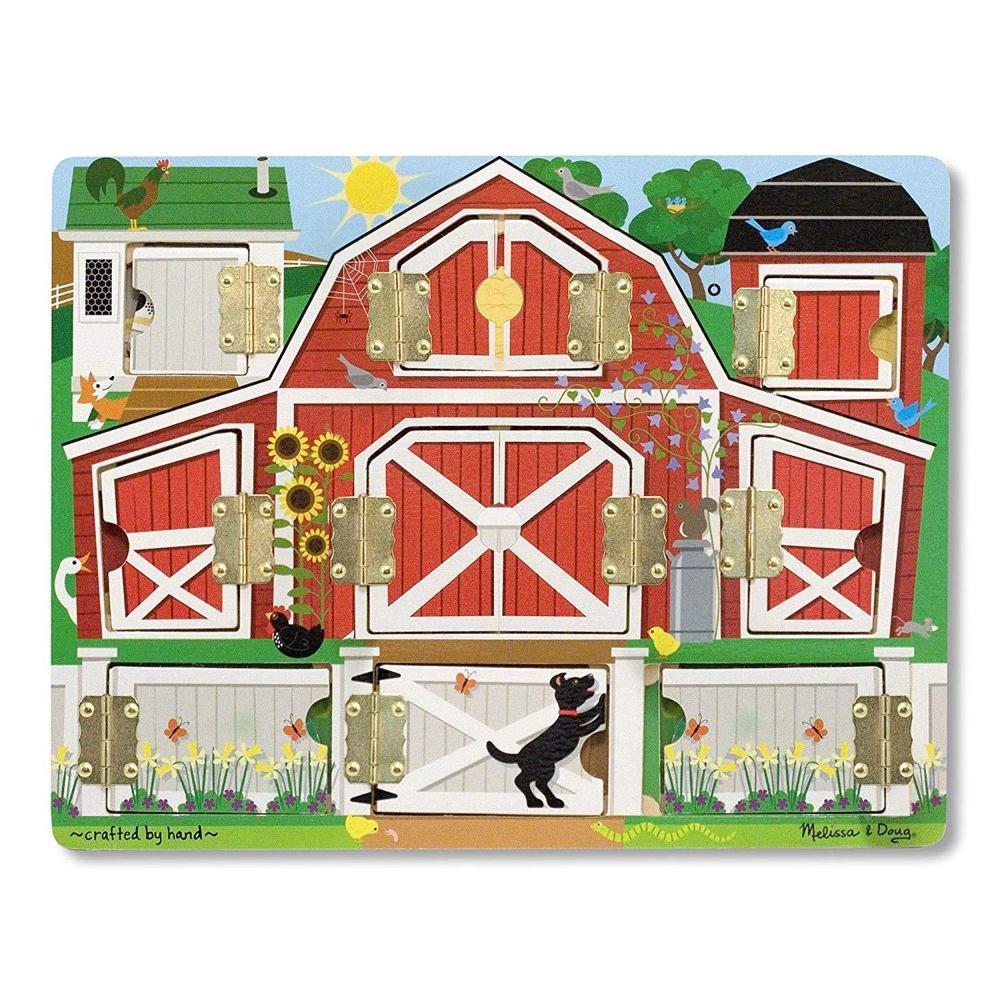 Melissa & Doug Magnetic Farm Hide & Seek Board