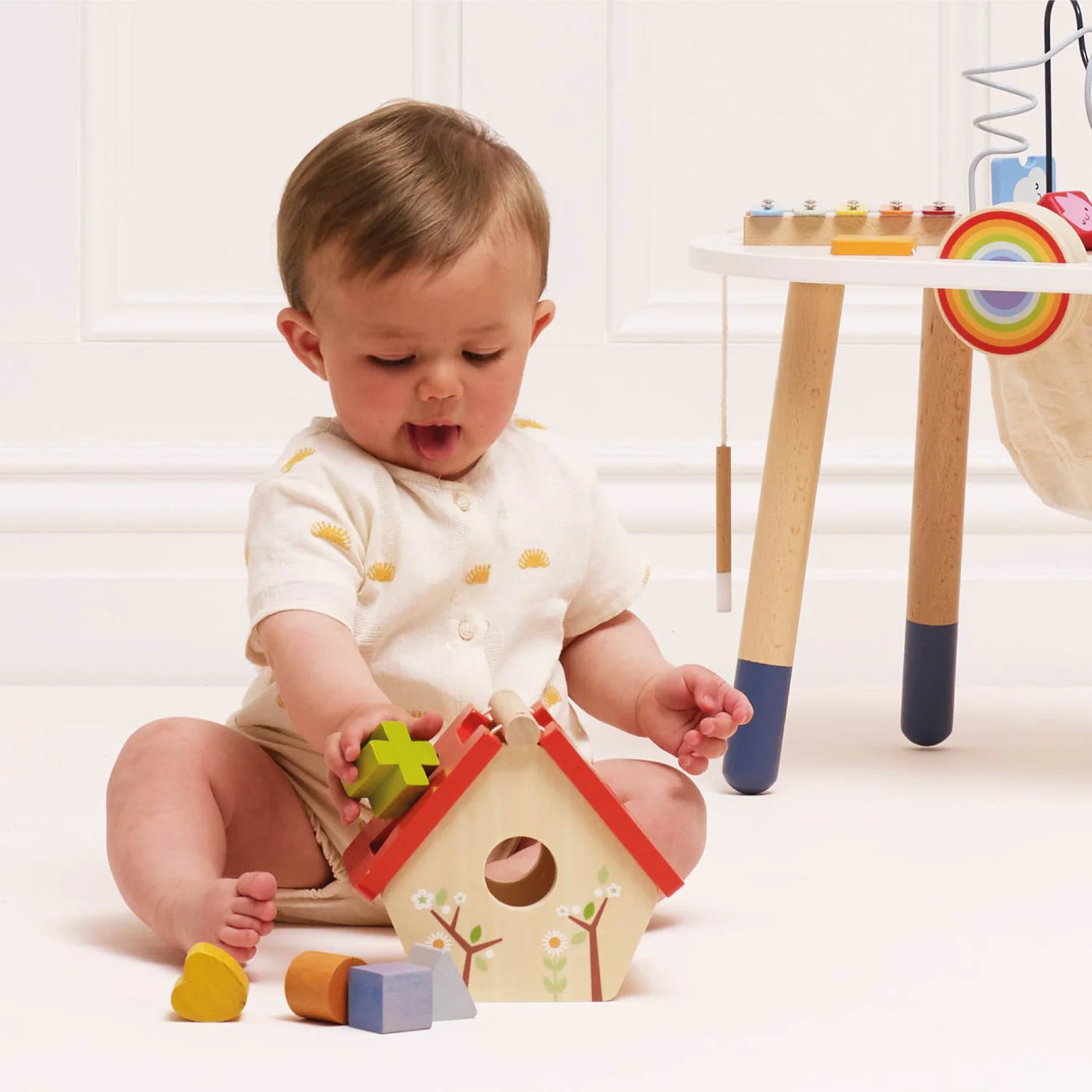 Le Toy Van Woodland Bird House Shape Sorter