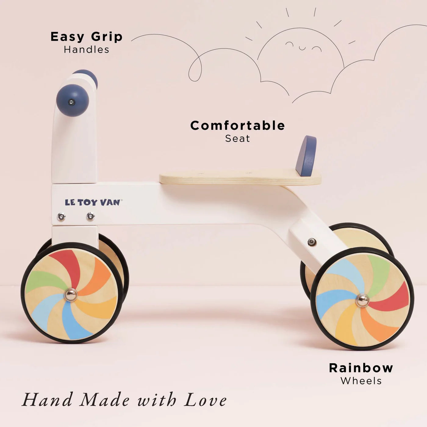 Le Toy Van Rainbow Ride On Trike