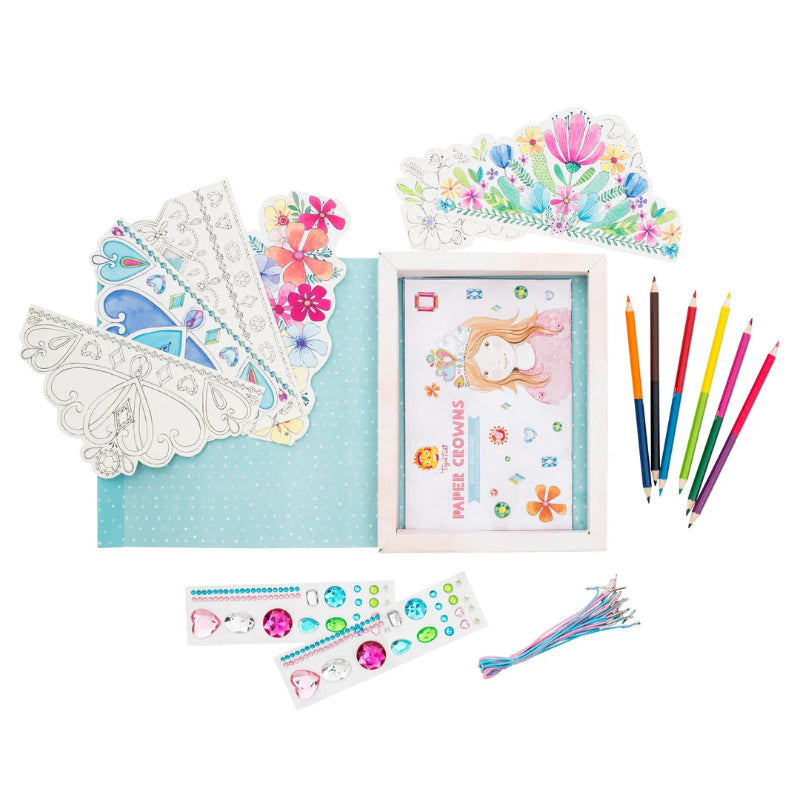 Tiger Tribe Paper Crowns  Princess Gems