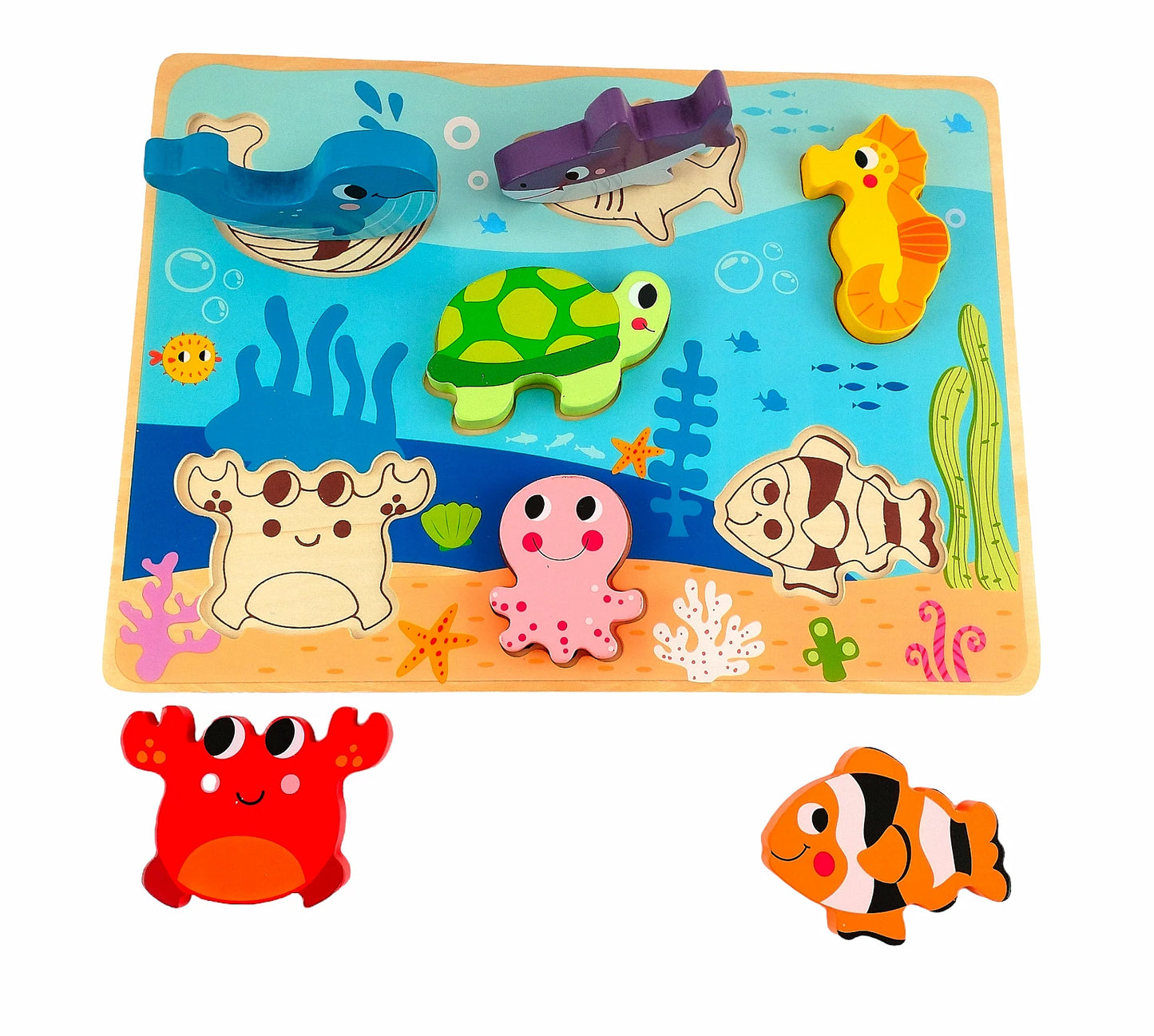 Tooky Toy Chunky Puzzles - Various Designs