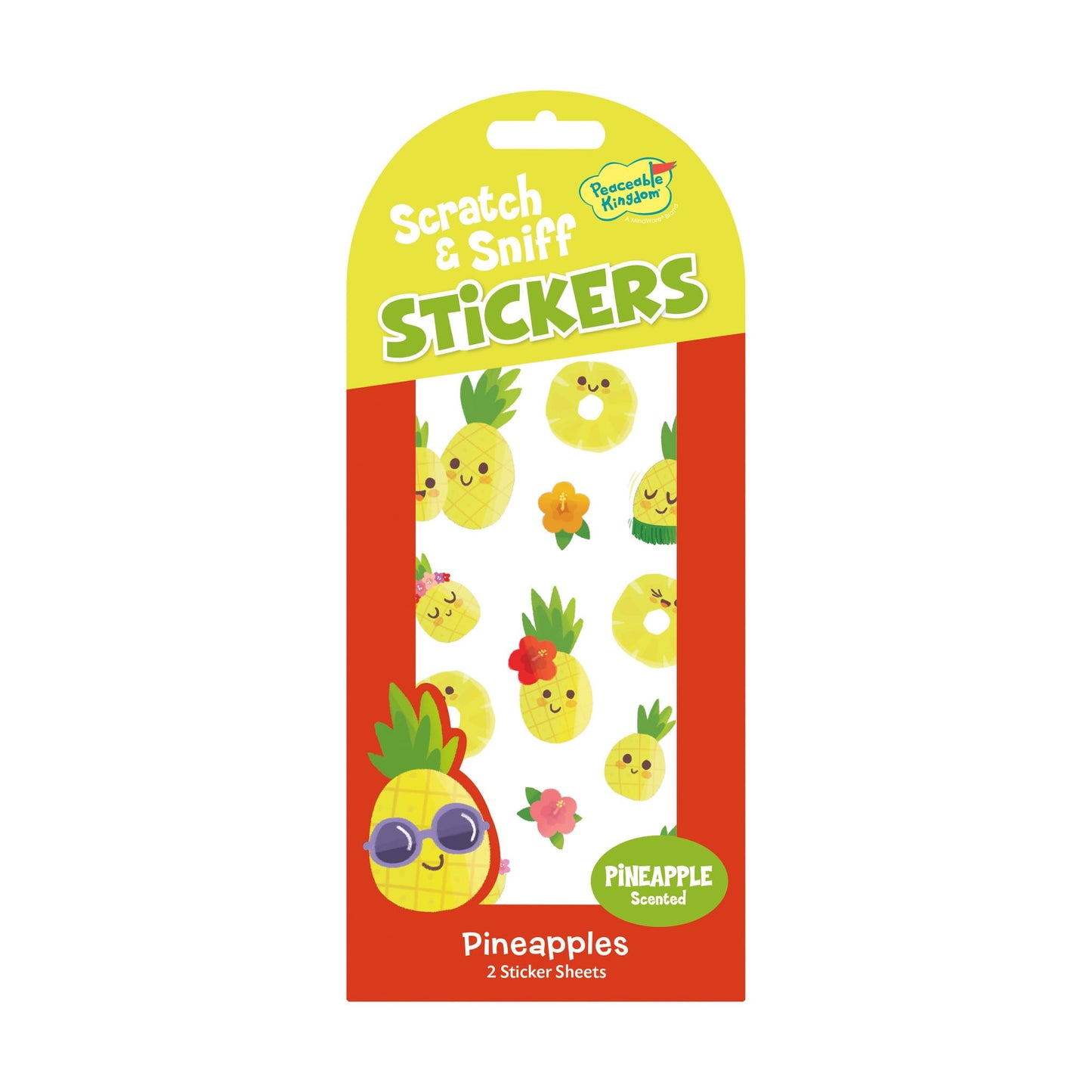 Peaceable Kingdom Scratch & Sniff Stickers - Various Designs
