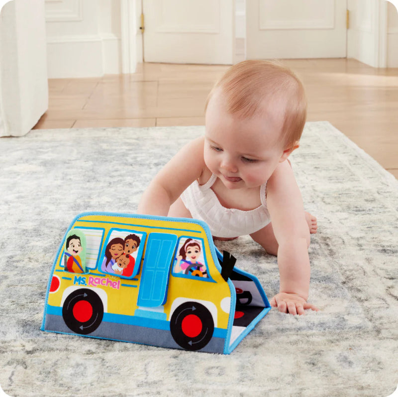 Melissa & Doug Ms Rachel Tummy Time Activity Bus Play Mat