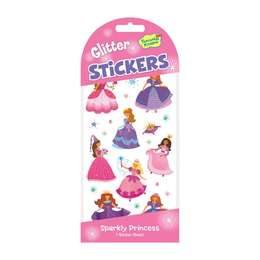 Peaceable Kingdom Glitter Stickers - Various Designs