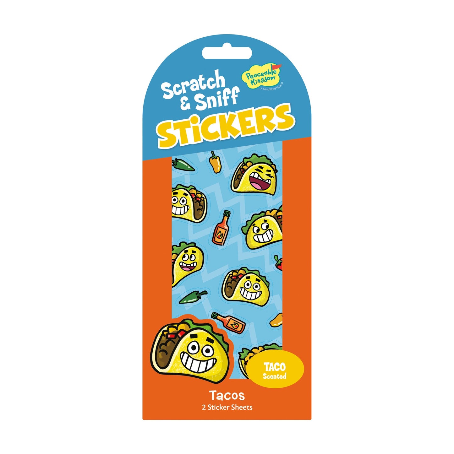 Peaceable Kingdom Scratch & Sniff Stickers - Various Designs