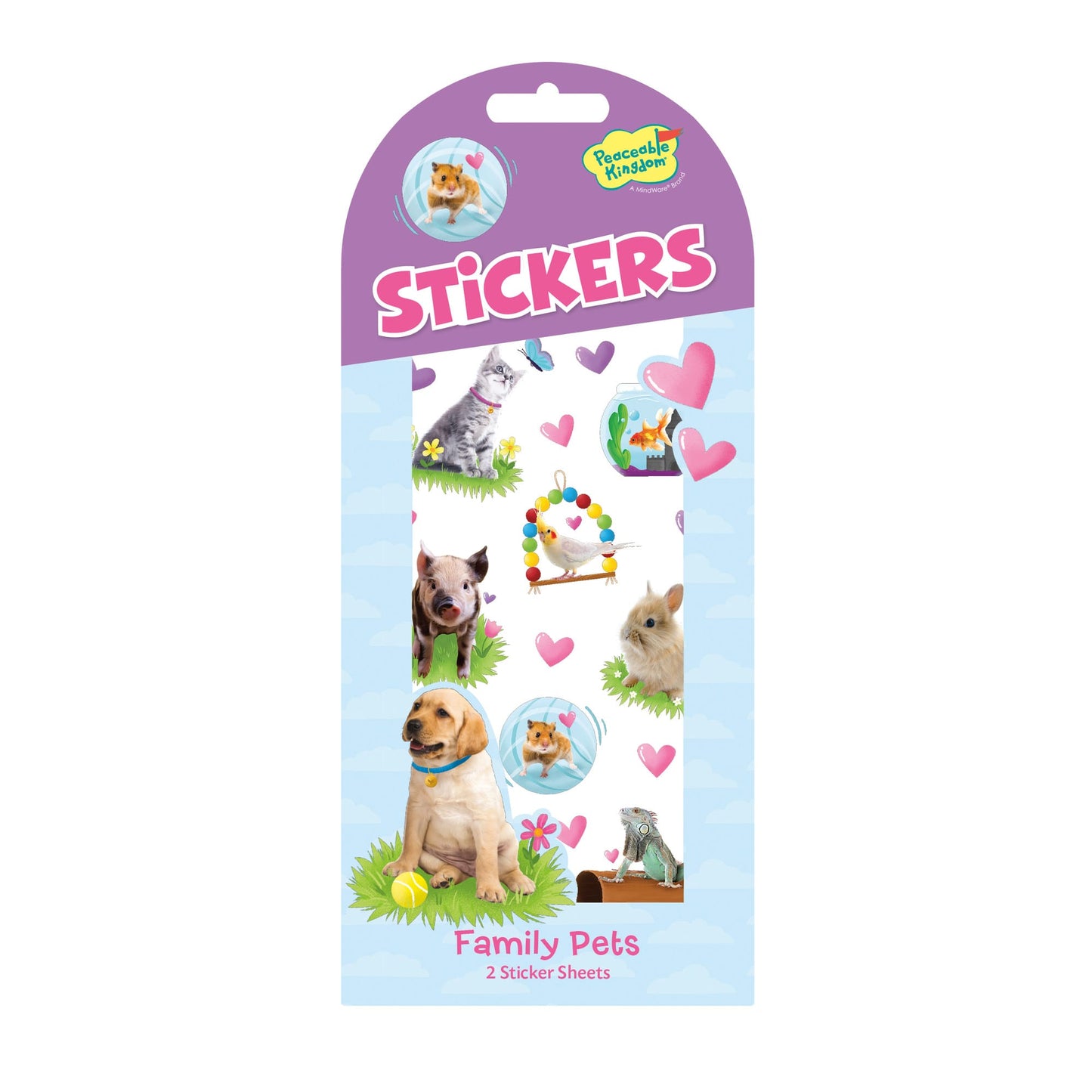 Peaceable Kingdom Classic Kids Stickers - Various Designs
