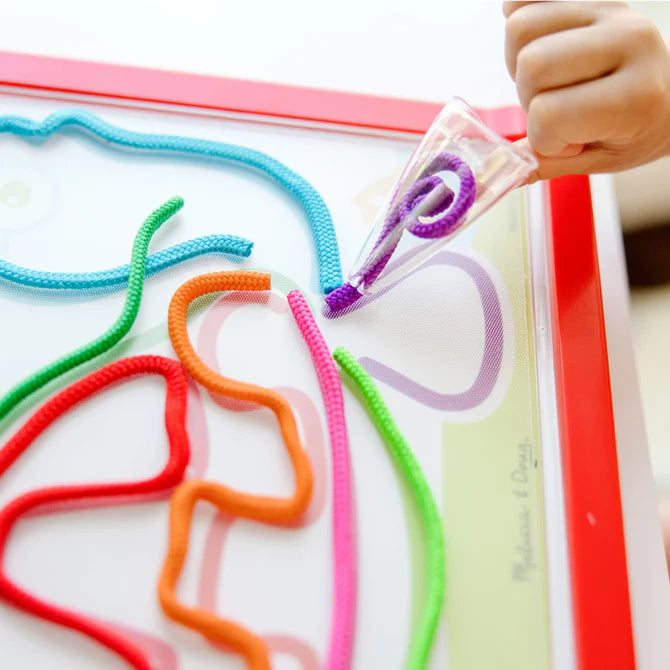 Melissa & Doug Rainbow Cord & Picture Pattern Maker