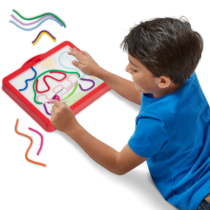 Melissa & Doug Rainbow Cord & Picture Pattern Maker