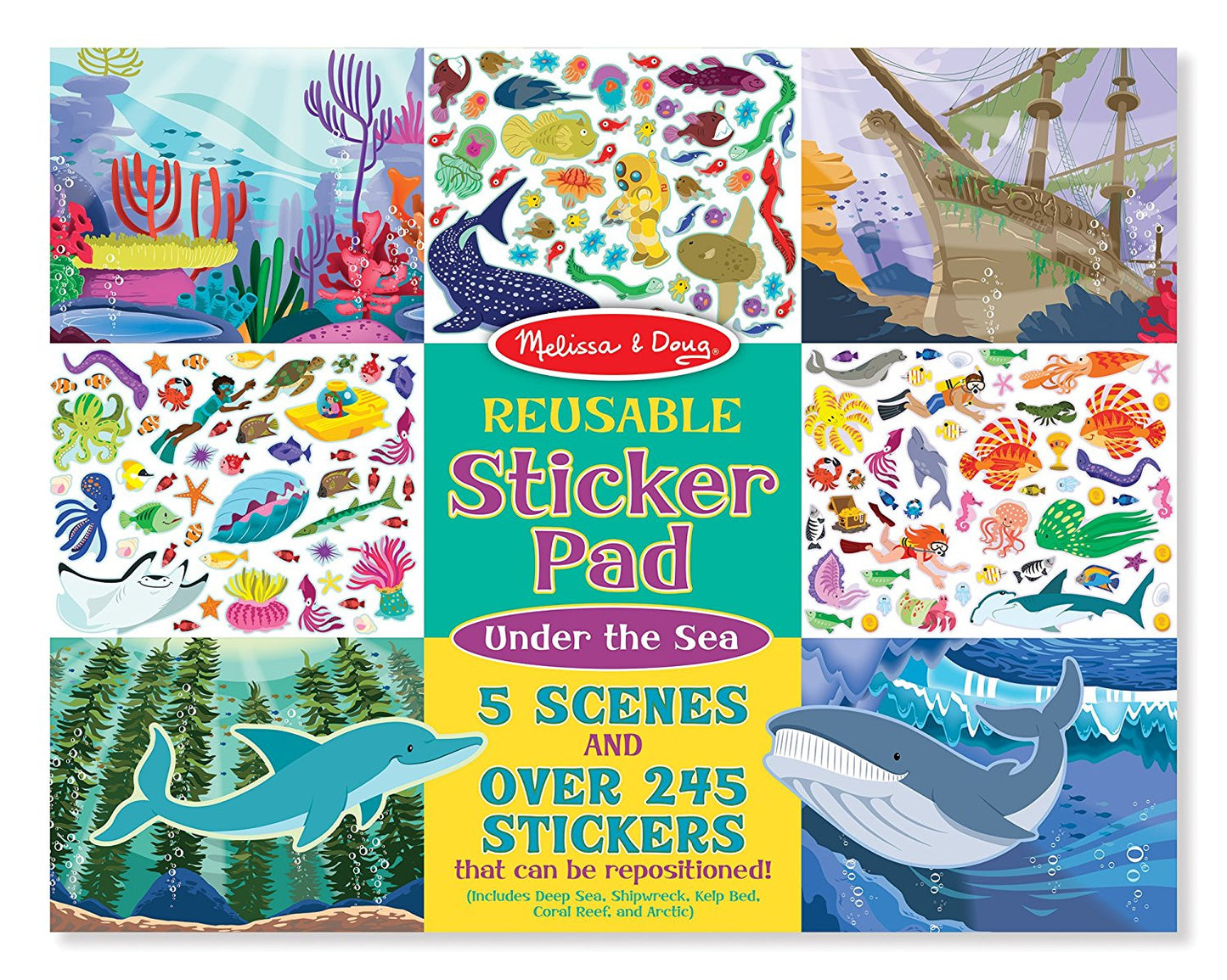 Melissa & Doug Reusable Sticker Pad