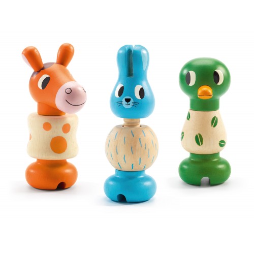 Djeco Rondanimo - Animals To Assemble